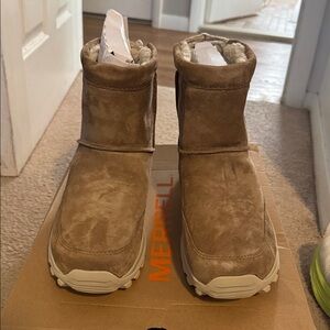 Merrell Brown Suede Winter Boots